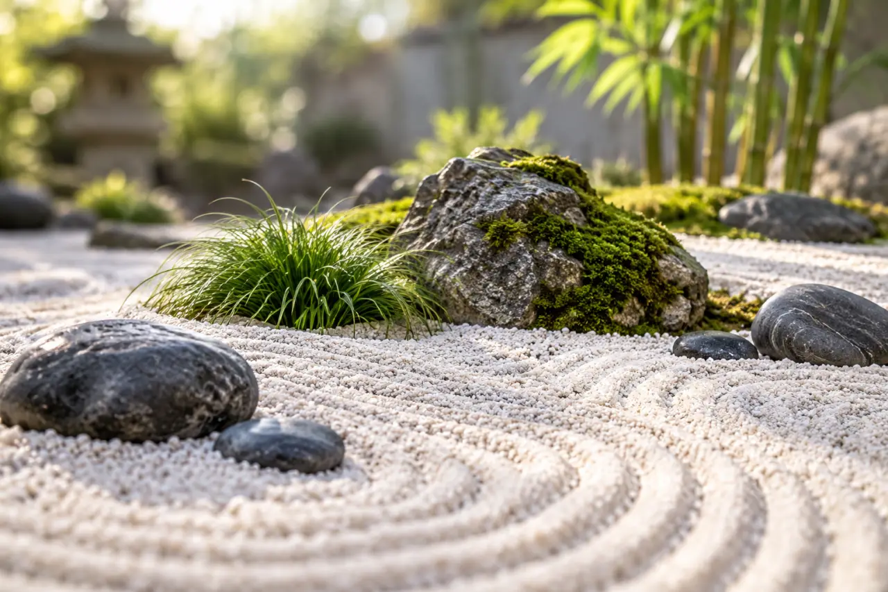 Jardin zen : composez un espace minéral, équilibré et facile à vivre