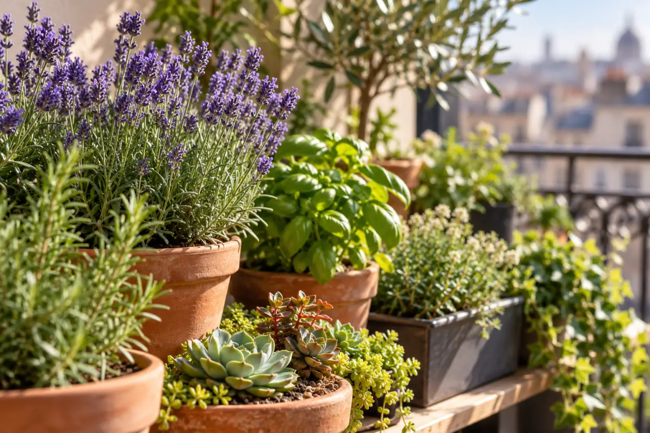 Plantes d’extérieur pour balcon : choisissez selon la lumière, l’espace et l’entretien
